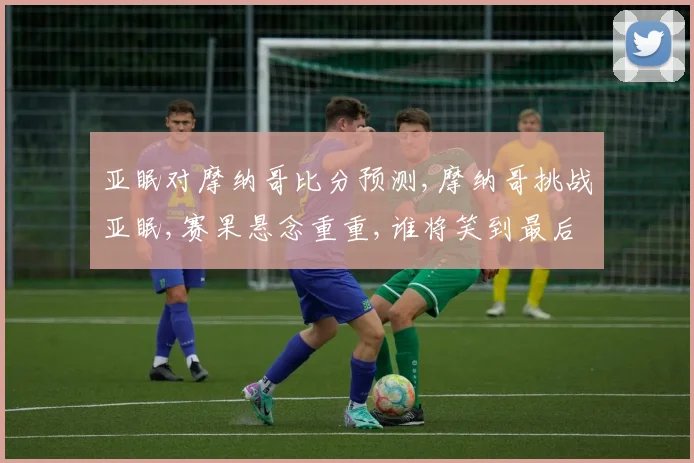 亚眠对摩纳哥比分预测,摩纳哥挑战亚眠,赛果悬念重重,谁将笑到最后